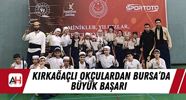 Kırkağaçlı Okçulardan Bursa'da Büyük Başarı