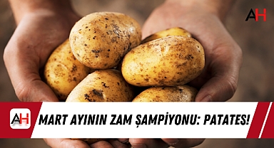 Mart Ayının Zam Şampiyonu: Patates!