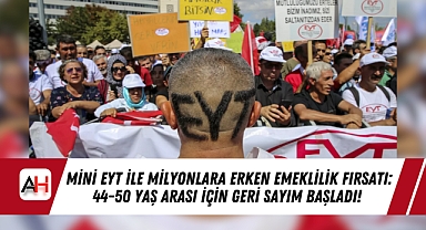 Mini EYT ile Milyonlara Erken Emeklilik Fırsatı: 44-50 Yaş Arası İçin Geri Sayım Başladı!
