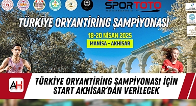 Türkiye Oryantiring Şampiyonası İçin Start Akhisar'dan Verilecek