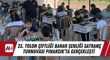 23. Tolon Çiftliği Bahar Şenliği Satranç Turnuvası Pınarcık'ta Gerçekleşti