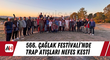 566. Çağlak Festivali'nde Trap Atışları Nefes Kesti