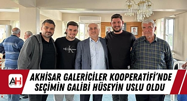 Akhisar Galericiler Kooperatifi'nde Seçimin Galibi Hüseyin Uslu Oldu
