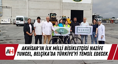 Akhisar'ın İlk Milli Bisikletçisi Nazife Tuncel, Belçika'da Türkiye'yi Temsil Edecek