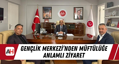 Gençlik Merkezi’nden Müftülüğe Anlamlı Ziyaret