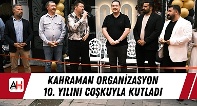 Kahraman Organizasyon 10. Yılını Coşkuyla Kutladı