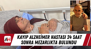 Kayıp Alzheimer Hastası 24 Saat Sonra Mezarlıkta Bulundu