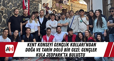 Kent Konseyi Gençlik Kolları'ndan Doğa ve Tarih Dolu Bir Gezi: Gençler Kula Jeopark'ta Buluştu