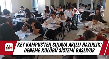 Key Kampüs'ten Sınava Akıllı Hazırlık: Deneme Kulübü Sistemi Başlıyor