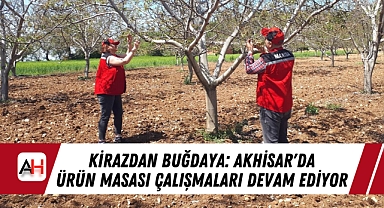 Kirazdan Buğdaya: Akhisar'da Ürün Masası Çalışmaları Devam Ediyor
