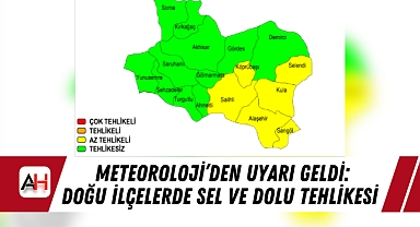 Meteoroloji'den Uyarı Geldi: Doğu İlçelerde Sel ve Dolu Tehlikesi