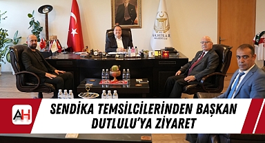Sendika Temsilcilerinden Başkan Dutlulu'ya Ziyaret