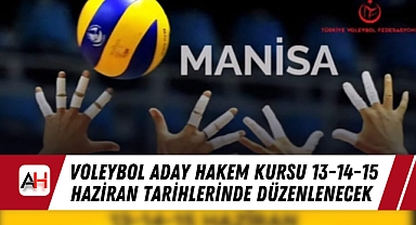 Voleybol Aday Hakem Kursu 13-14-15 Haziran Tarihlerinde Düzenlenecek