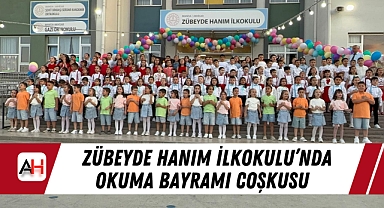 Zübeyde Hanım İlkokulu'nda Okuma Bayramı Coşkusu