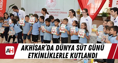 Akhisar'da Dünya Süt Günü Etkinliklerle Kutlandı