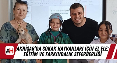Akhisar'da Sokak Hayvanları İçin El Ele: Eğitim Ve Farkındalık Seferberliği