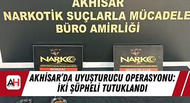 Akhisar'da Uyuşturucu Operasyonu: İki Şüpheli Tutuklandı