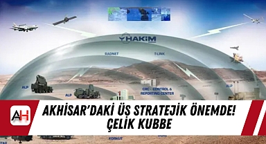 Akhisar'daki Üs Stratejik Önemde! Çelik Kubbe