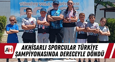 Akhisarlı Sporcular Türkiye Şampiyonasında Dereceyle Döndü