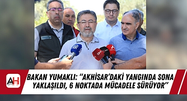 Bakan Yumaklı:
