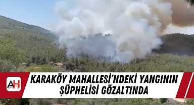 Karaköy Mahallesi’ndeki Yangının Şüphelisi Gözaltında