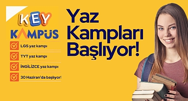 KEYKAMPÜS'te Yaz Kampları Başlıyor: Tatil Hem Verimli Hem Eğlenceli Geçecek