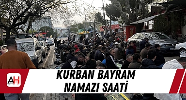 Kurban Bayram Namazı Saati