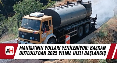 Manisa'nın Yolları Yenileniyor: Başkan Dutlulu'dan 2025 Yılına Hızlı Başlangıç