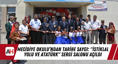 Mecidiye Okulu'ndan Tarihe Saygı: