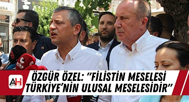 Özgür Özel’den Manisa’da Kritik Açıklamalar: