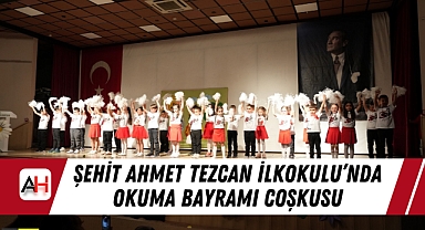 Şehit Ahmet Tezcan İlkokulu'nda Okuma Bayramı Coşkusu