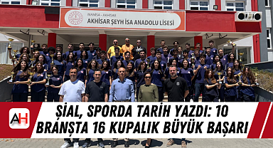 ŞİAL, Sporda Tarih Yazdı: 10 Branşta 16 Kupalık Büyük Başarı