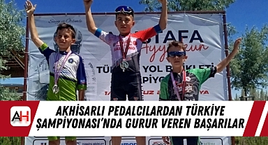 Akhisarlı Pedalcılardan Türkiye Şampiyonası’nda Gurur Veren Başarılar