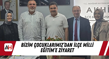Bizim Çocuklarımız’dan İlçe Milli Eğitim’e Ziyaret