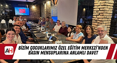 Bizim Çocuklarımız Özel Eğitim Merkezi’nden Basın Mensuplarına Anlamlı Davet