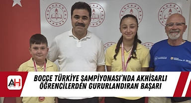 Bocce Türkiye Şampiyonası’nda Akhisarlı Öğrencilerden Gururlandıran Başarı
