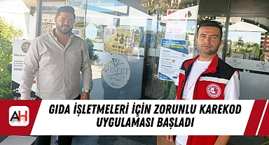 Gıda İşletmeleri İçin Zorunlu Karekod Uygulaması Başladı