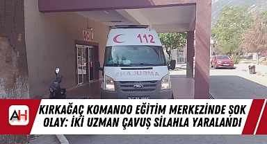 Kırkağaç Komando Eğitim Merkezinde Şok Olay: İki Uzman Çavuş Silahla Yaralandı