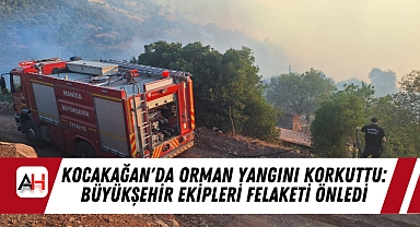 Kocakağan'da Orman Yangını Korkuttu: Büyükşehir Ekipleri Felaketi Önledi