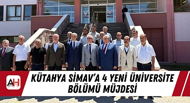 Kütahya Simav’a 4 Yeni Üniversite Bölümü Müjdesi