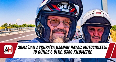 Soma’dan Avrupa’ya Uzanan Hayal: Motosikletle 10 Günde 6 Ülke, 5380 Kilometre