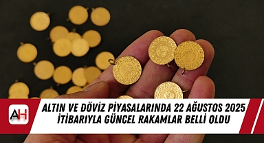 22 Ağustos 2025 Güncel Altın ve Döviz Fiyatları