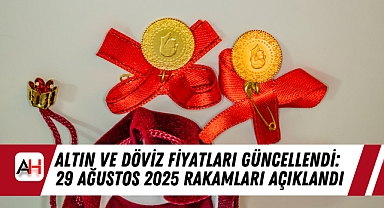 29 Ağustos 2025 tarihli altın fiyatları