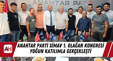Anahtar Parti Simav 1. Olağan Kongresi Yoğun Katılımla Gerçekleşti
