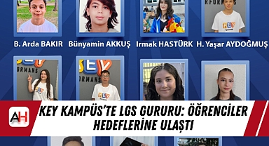 Key Kampüs'te LGS Gururu: Öğrenciler Hedeflerine Ulaştı