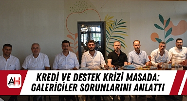 Kredi ve Destek Krizi Masada: Galericiler Sorunlarını Anlattı