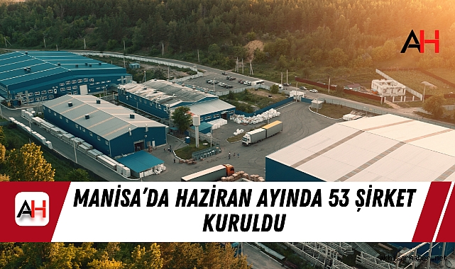 Manisa’da Haziran Ayında 53 Şirket Kuruldu