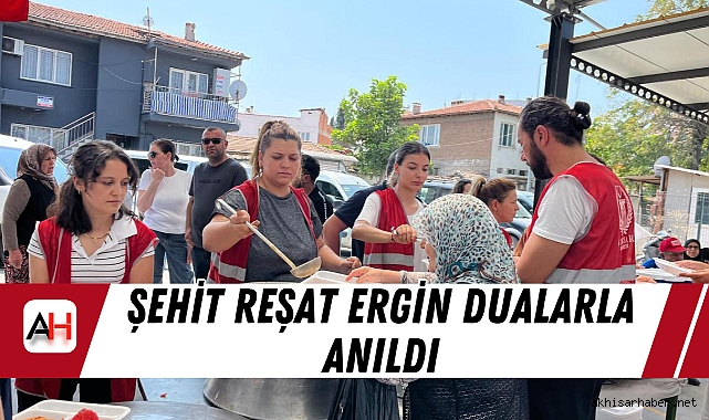Şehit Reşat Ergin Dualarla Anıldı