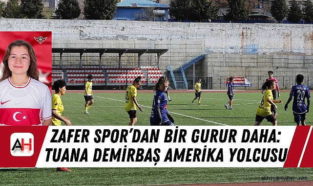 Zafer Spor’dan Bir Gurur Daha: Tuana Demirbaş Amerika Yolcusu