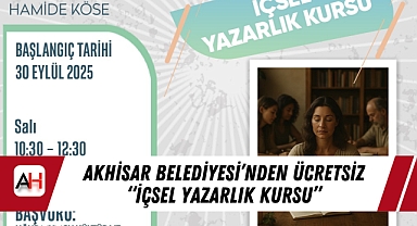 Akhisar Belediyesi'nden Ücretsiz 